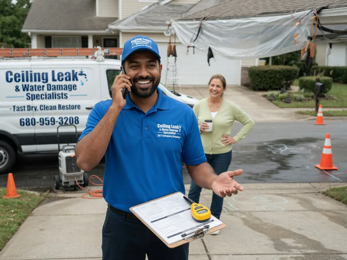 Ceiling Leak Cleanup Rineyville, KY FAQs